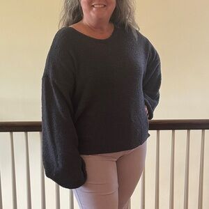 Cozy Charcoal Women's Sweater #36